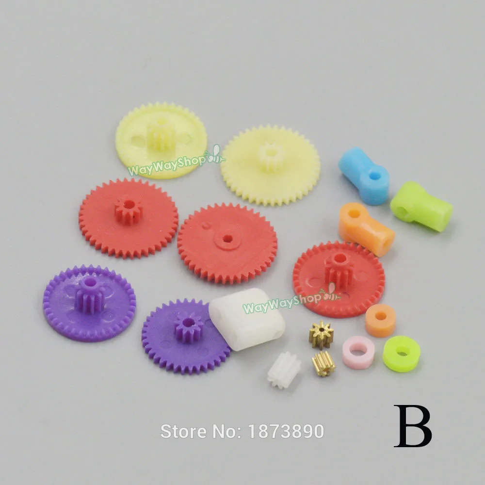 Набор пластиковых зубчатых колес 2 шт. ручная игрушка сделай сам | Дом и сад