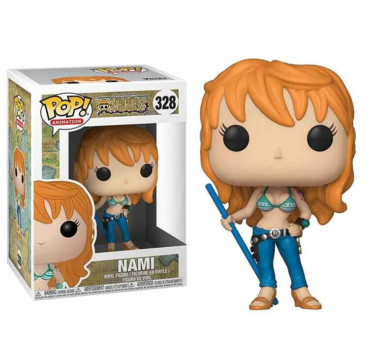 Funko Pop аниме одна деталь Коллекционная модель игрушечная обезьянка D. Луффи нами