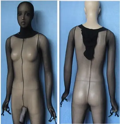 Новый Для мужчин зентай костюм мужской 3D ультра-тонкий высокие эластичные с JJ