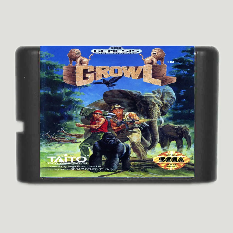 Рык 16 бит MD карточная игра для Sega игры Mega Drive Genesis|16 bit|md game16 bit md |