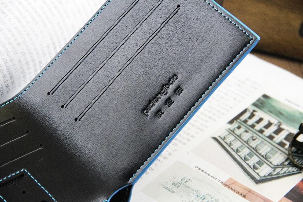 Кошелек мужской кожаный 4 цвета водонепроницаемый | Багаж и сумки