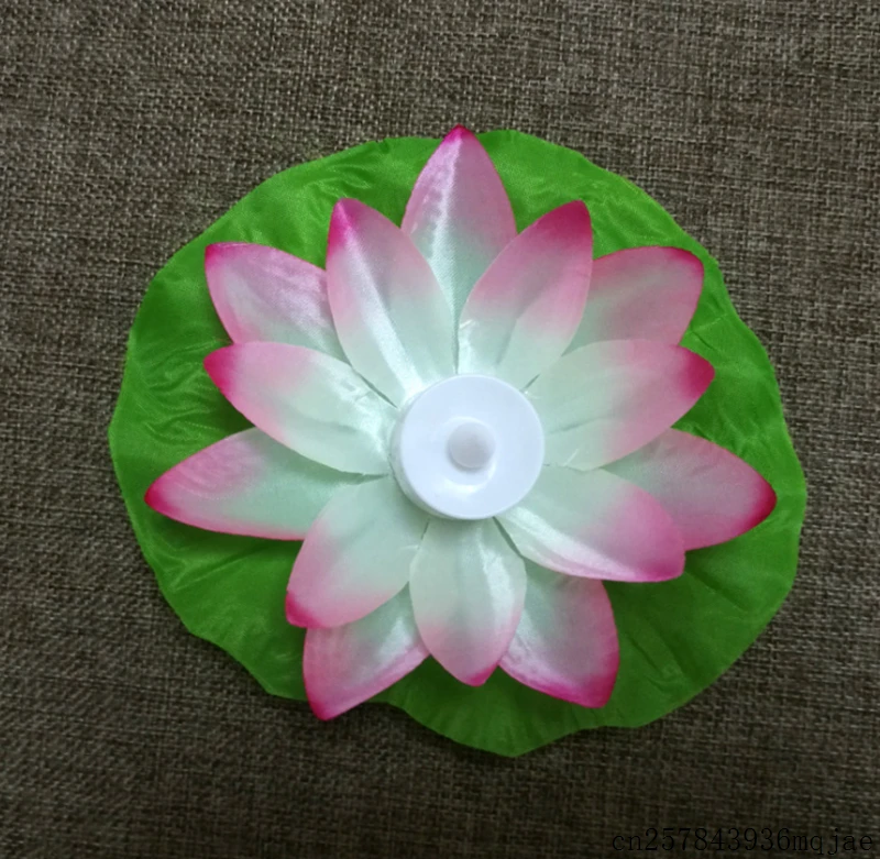 100 шт. плавающий цветочный светильник светодиодный в виде лотоса