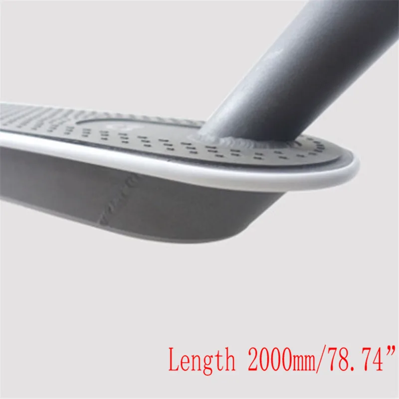 Gray 1 Pc Electric Scooter Anti-collision Protection Strip For Xiaomi Mijia M365 Skateboard Body Bumper Scratchproof Scratch Strips - Цвет: Gray
