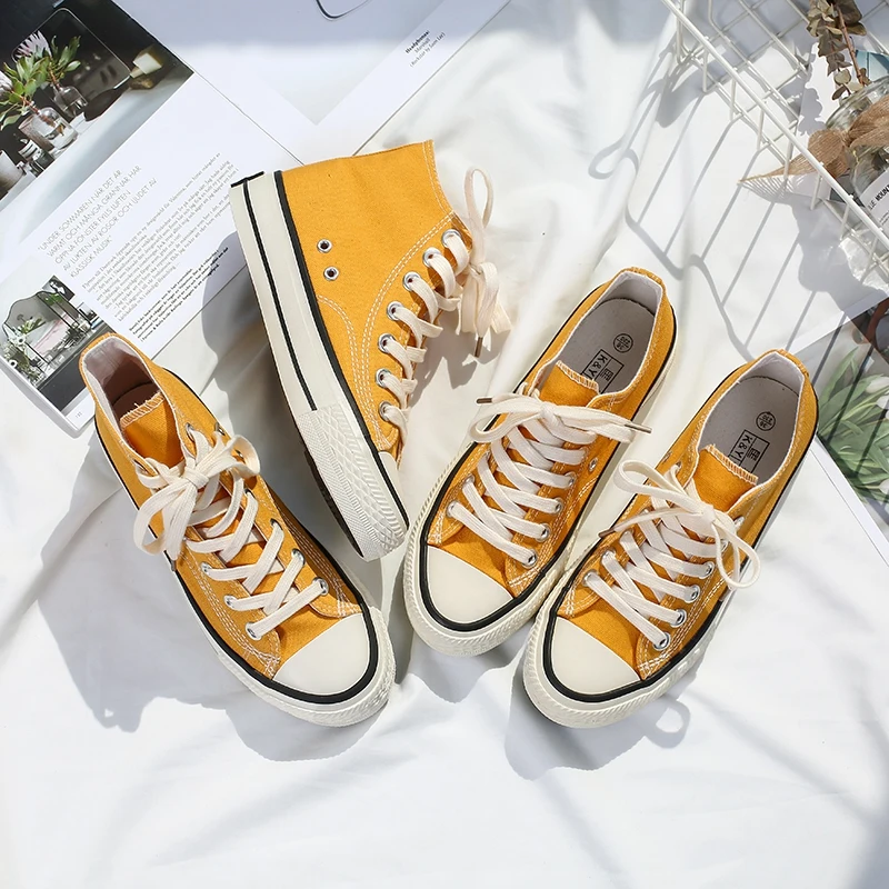 AY/Вулканизированная обувь женские парусиновые кроссовки на плоской подошве