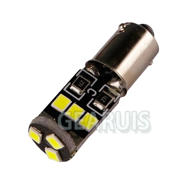 Автомобильные светодиодные лампы 10 шт./лот t4w ba9s 9 smd 2835 35 мм * CAN шина без ошибок 12 В