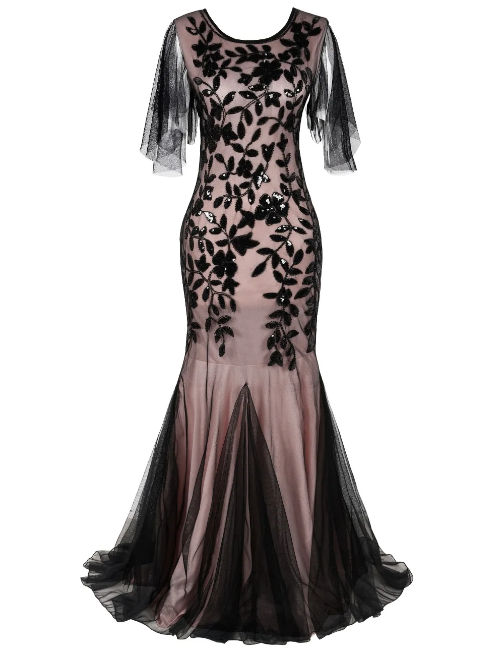 Руководство PrettyGuide для женщин вечернее платье 1920s с блестками длинное