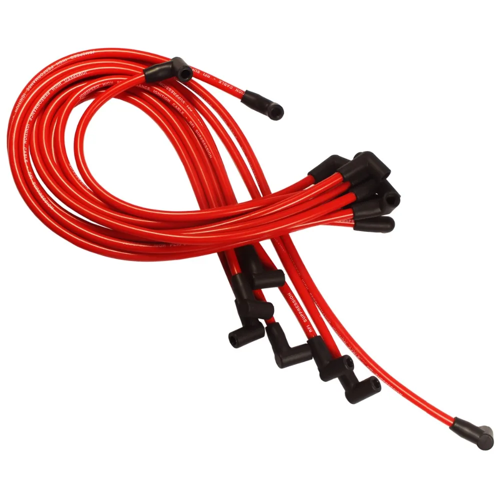 10 5 мм Высокая производительность свечи зажигания провода набор HEI SBC BBC 350 383 454