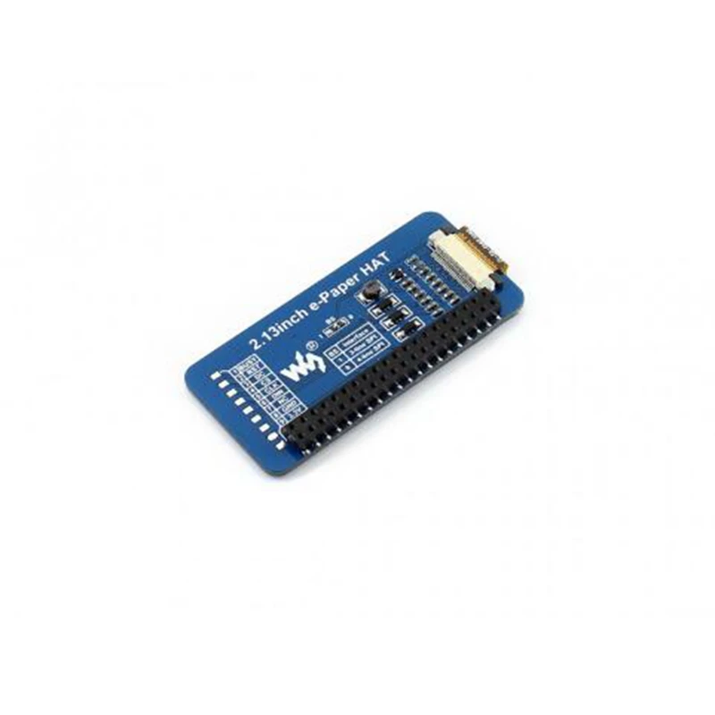 250x122 2 13 дюймовый дисплей E-Ink шляпа для Raspberry Pi поддерживает частичное обновления