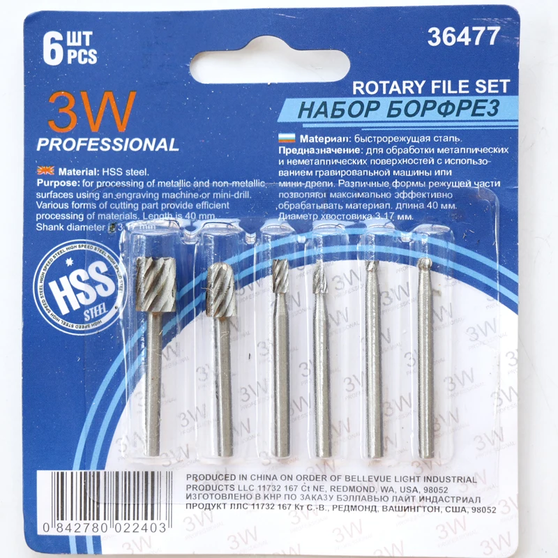 Фото Tungfull DREMEL шлифовальный станок с защитной крышкой, резной локатор, шлифовальные весы с 6 в 1 древесными фрезерными заусенцами, резак, вращающийся инструмент Dremel №4