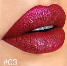 03 Pudaier Фирменная Новинка Высокое качество 18 цветов Sip гладкой блеск Флип матовая со стразами и жемчугом блеск для губ - Цвет: 03