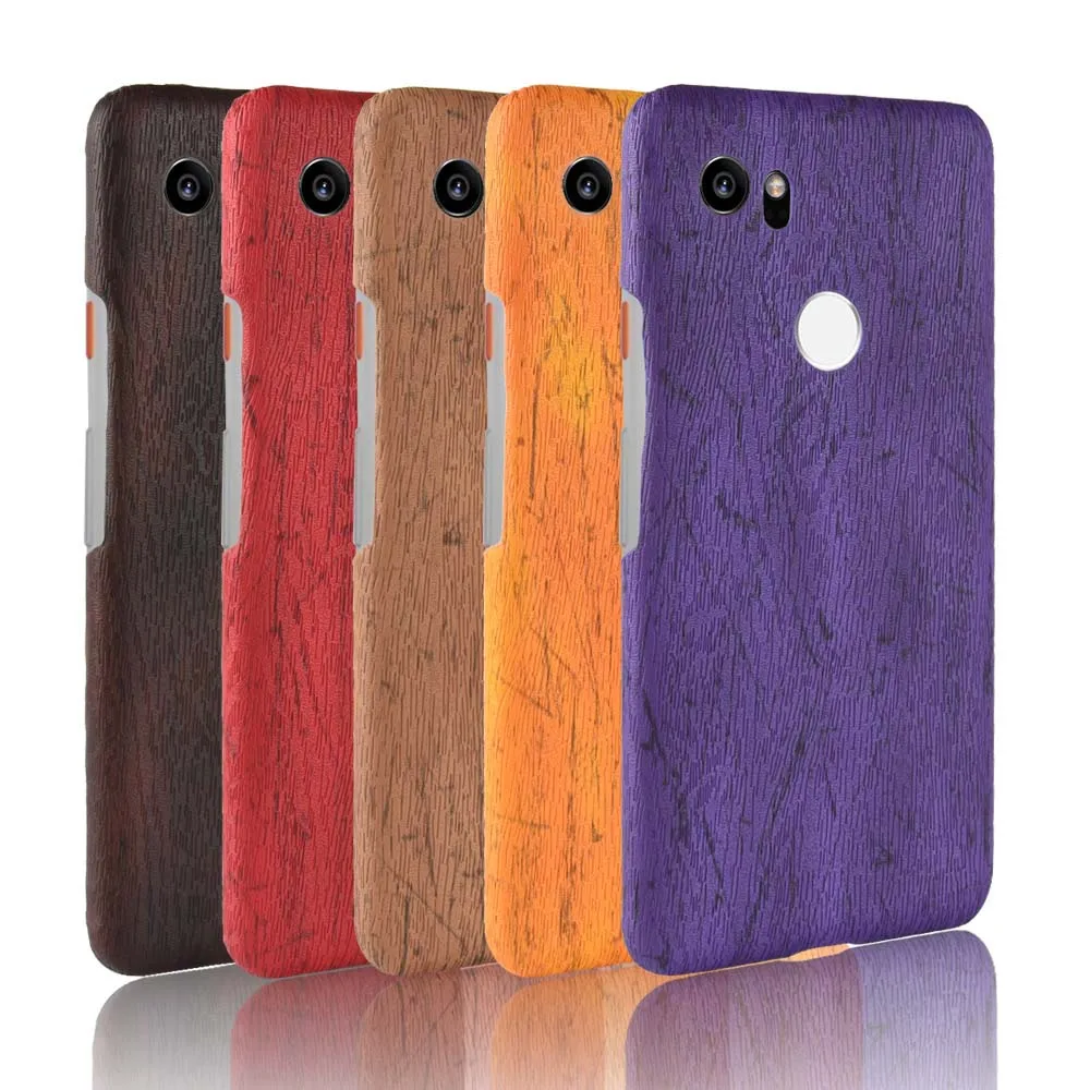 

SUBIN New Case For Googel Pixel XL2 5.6" Retro wood grain Mobile phone Back Cover Phone Protective Case for pixel XL 2