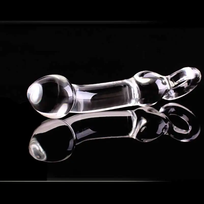 Стеклянная пробка анальная секс-игрушка для мужчин и женщин анальный