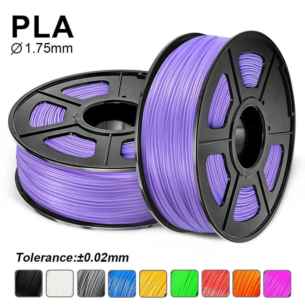 Полный Цвет PLA/PLA+ 3D-принтеры нити 1,75 мм 1 кг/2.2lb с катушкой для DIY креативные игрушки для детей рисунок пером гаджет
