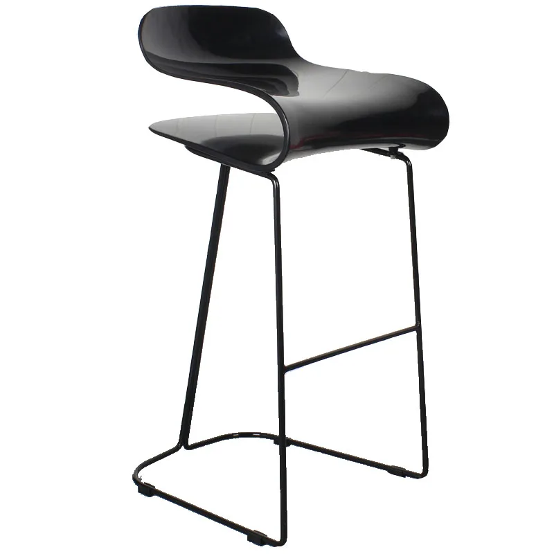 Барный стул Скандинавский современный минималист высоких стульях кованого