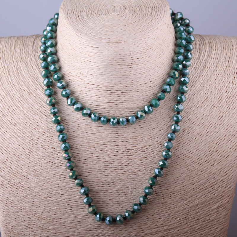 MOODPC Бесплатная доставка модные стеклянные богемные ювелирные изделия с узлом