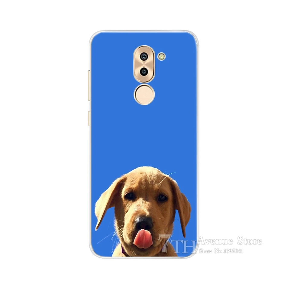 Fashion Phone Case For Huawei GR5 2017 Back Cover Silicone Soft TPU Mate 9 Lite Coque Honor 6X Funda | Мобильные телефоны и