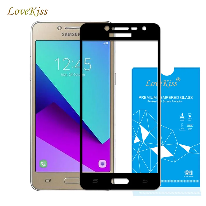 Lovekiss 9H взрывозащищенное Закаленное стекло для Samsung Galaxy J2 Prime G532 G532F чехол полное