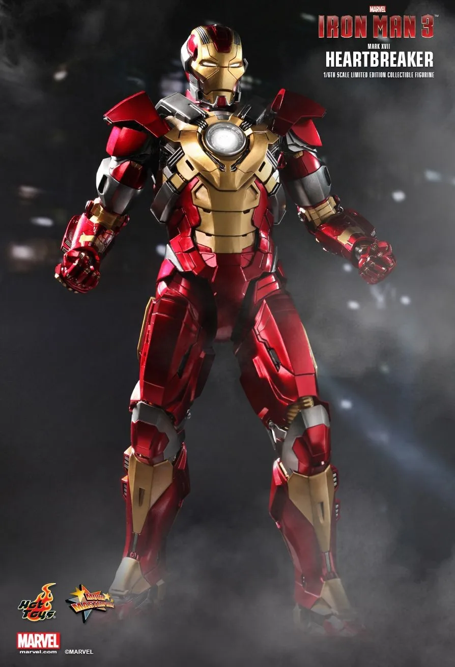 Горячие игрушки 1/6 MMS212 Heartbreaker MK17 Железный человек 3 (Mark XVII) Ограниченная серия