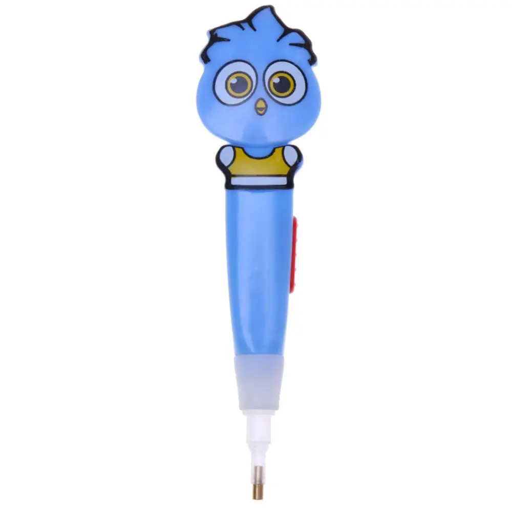 one head no battery 5D DIY аксессуары для алмазной живописи, инструмент для вышивания крестиком, ручка с точечным сверлом, светильник, Набор для вышивки крестом, Алмазная мозаика, ручка для вышивания - Цвет: one head no battery