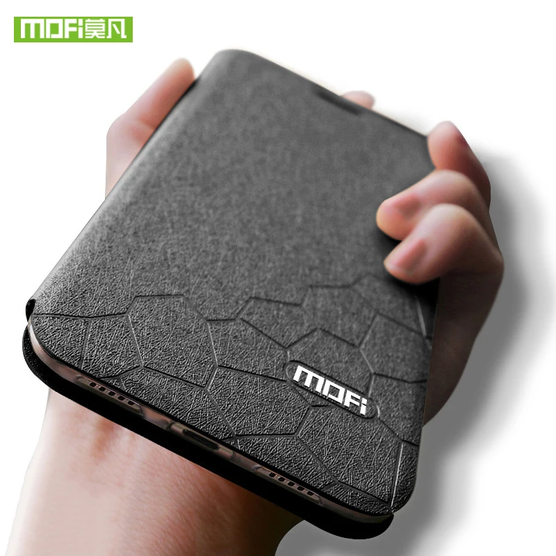 Mofi Смартфон Чехол для Huawei Honor 7 Чехлы Flip Cover силиконовый PU кожа 5,2-дюймовый Роскошный Coque Оригинальный Бизнес Fundas.