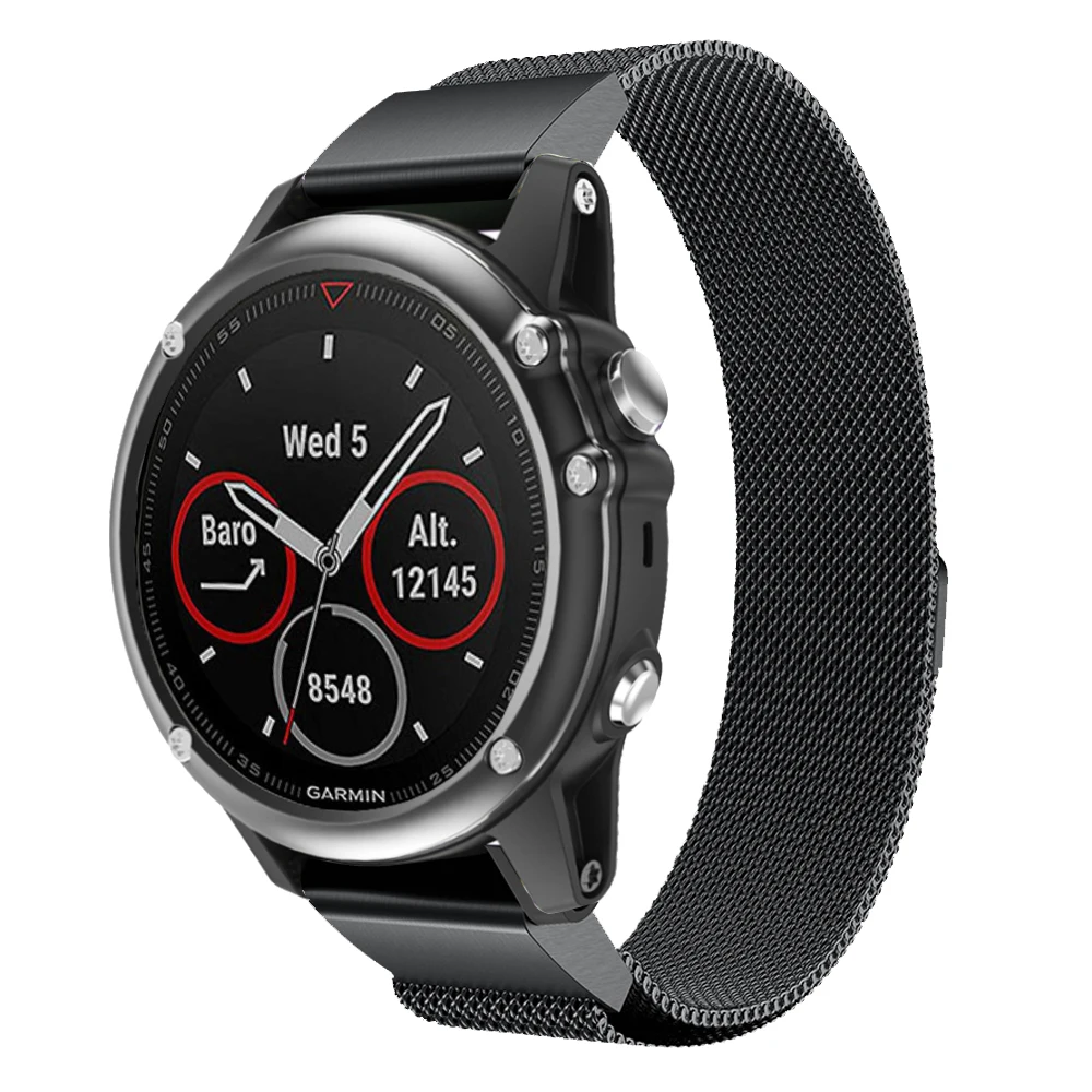 Ремешок для наручных часов Garmin Fenix 5X/5X Plus/3 HR браслет 26 мм Смарт часы быстросъемный