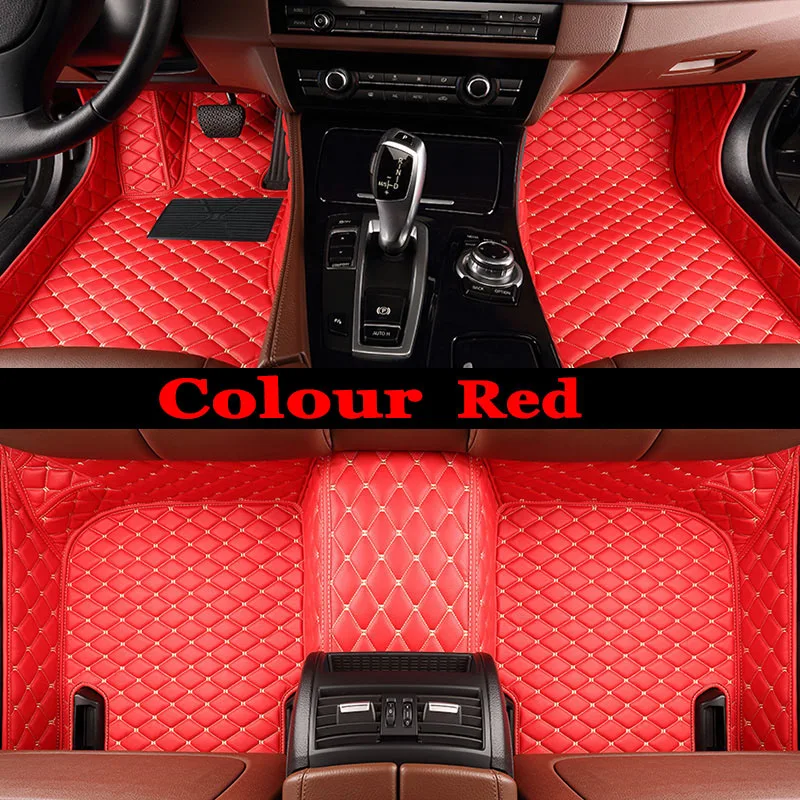 

Custom LHD/RHD Waterproof Anti-Dirty Leather Car Floor Mats For Nissan Serena Yumsun 3rows Year Car Accessories