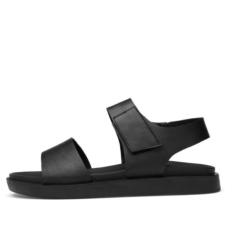 Fotwear/мужские сандалии босоножки из натуральной кожи высокое качество модная