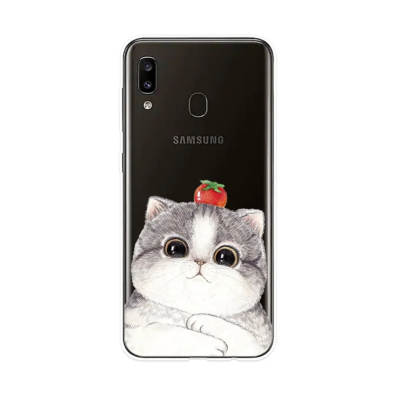 Силиконовый чехол для Sumsung Galaxy A10 A20 A20E A30 A40 A50 A60 A70 A80 телефона милый ПЭТ M10 M20 M30 |