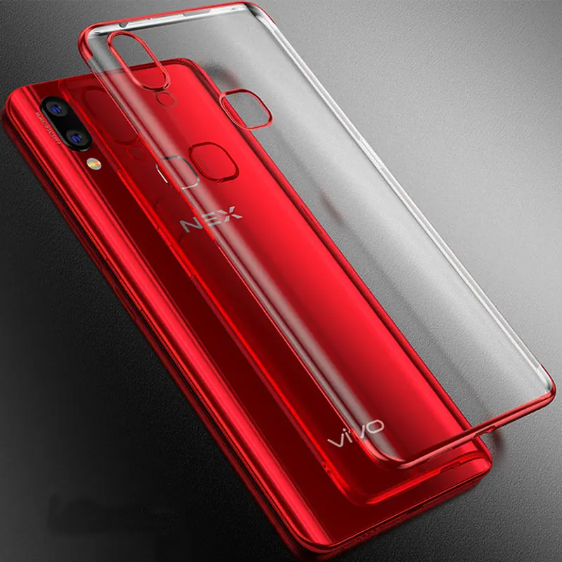 Для естественных NEX S эксклюзивная модная покрытие прозрачный чехол Vivo мягкий