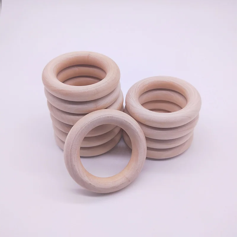 3 шт. детские деревянные кольца прорезыватели для зубов 55 мм|Ювелирная фурнитура