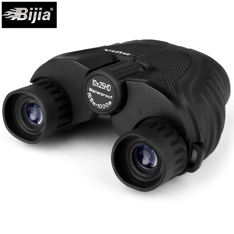 Bijia 10x25 Мини бинокулярный профессиональные бинокль телескоп опера Очки для