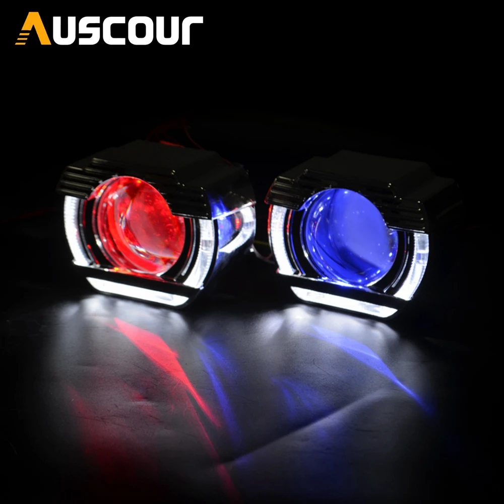 2 5 дюймовый мини биксеноновый hid проектор Объектив для светодиодного дневного