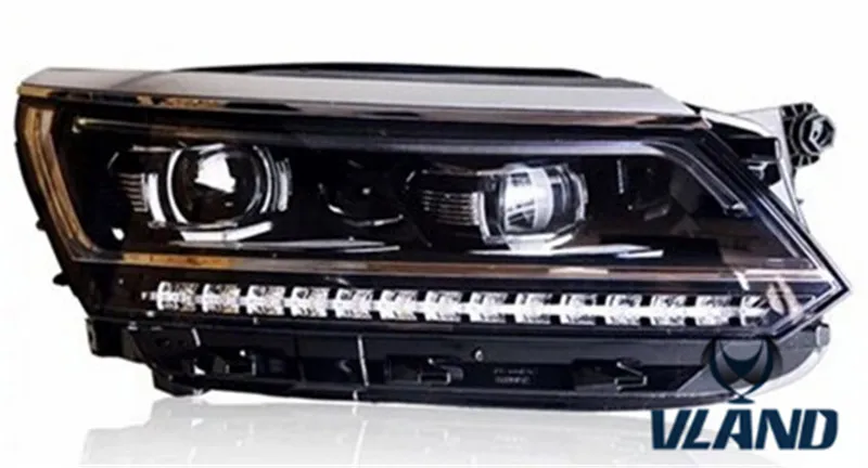 Автомобильная фара Vland для Passat B8 2012 2013 2014 2015 светодиодсветодиодный ангельские