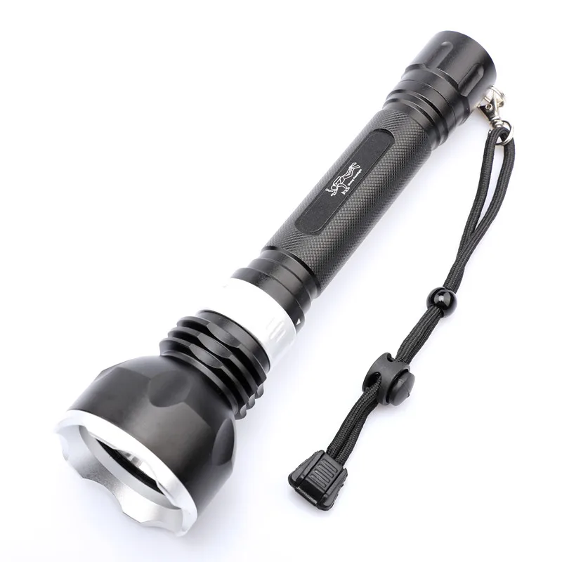 Yupard подводный дайвер фонарик XM-L2 LED T6 свет лампы Водонепроницаемый 18650 аккумуляторная батарея белого и желтого цвета свет