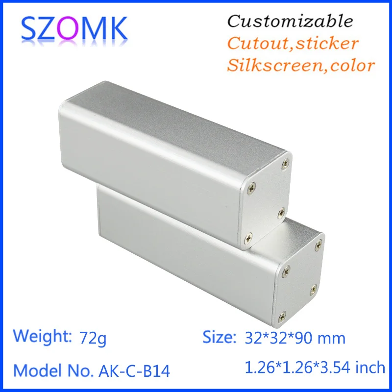 10 шт. алюминиевая экструдированная электроника szomk 32*32*90 мм | Обустройство дома