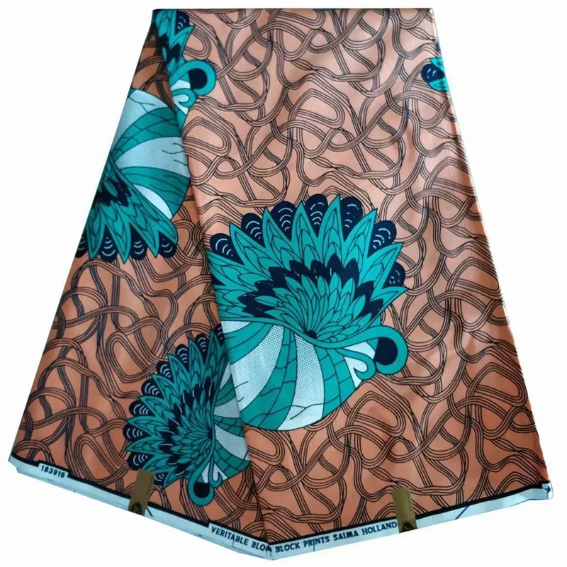 2018 latest fabric high quality holland wax prints real hollandais printed Nigerian for wedding xffz60-327 | Дом и сад
