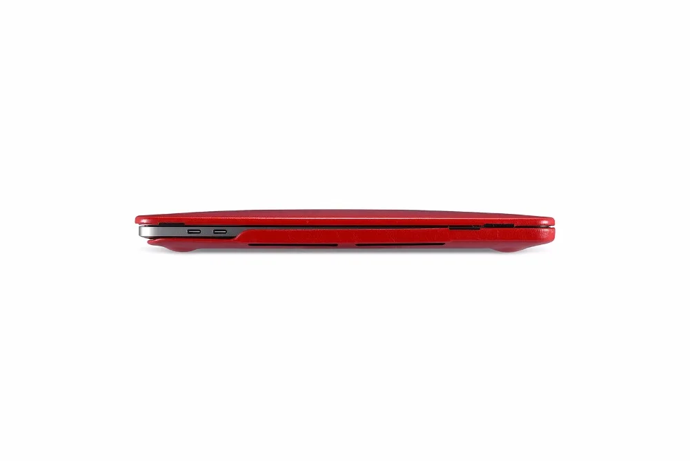 Тонкий Премиум-класса из искусственной кожи ноутбук чехол для Macbook Pro 13 A1706 A1708 A1989 Pro 15 A1707 A1990 защитная оболочка