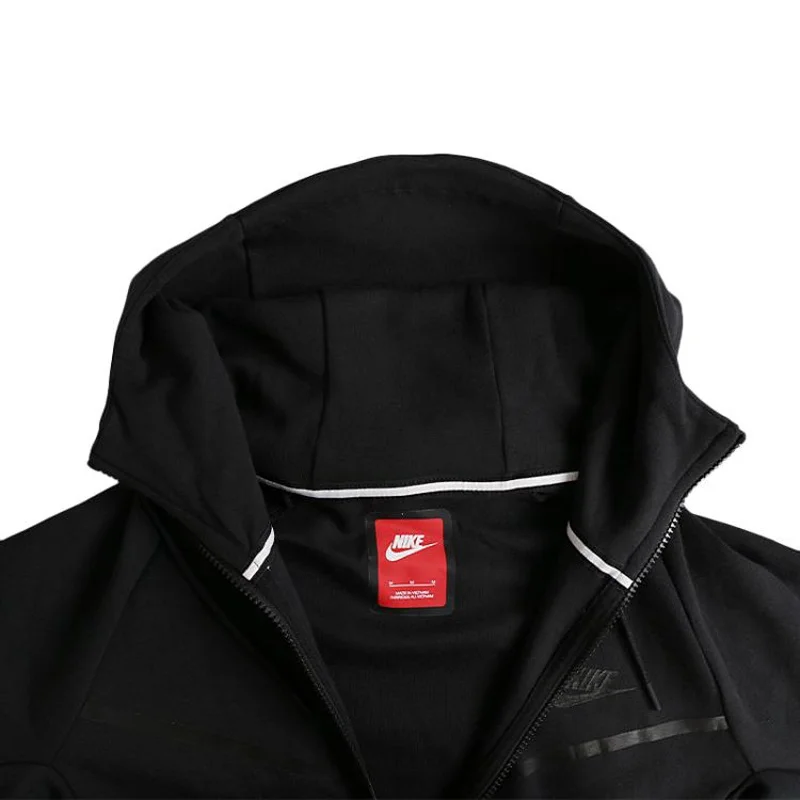 Оригинальный Новое поступление NIKE M NSW TCH FLC WR мужская куртка с капюшоном