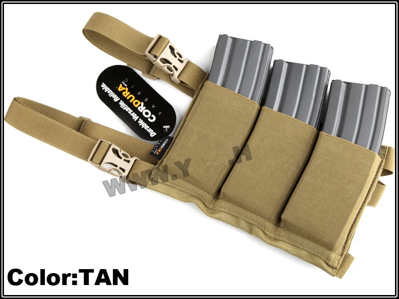 EmersonGear высокоскоростная сумка для журналов с шестью поясными вставками эластичная резиновая сумка с подушками эластичная резиновая Мультикам черная CB