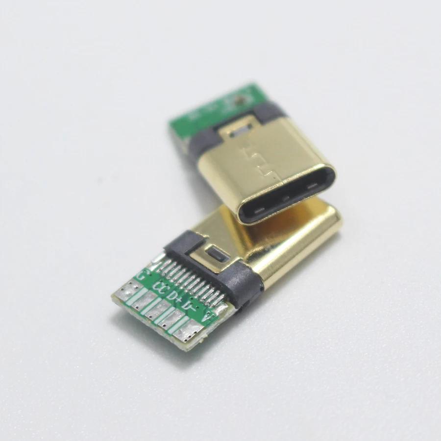 4 шт. DIY OTG Φ 5Pin сварочная штепсельная Вилка USB 3 1 Type C Коннектор с PCB платой