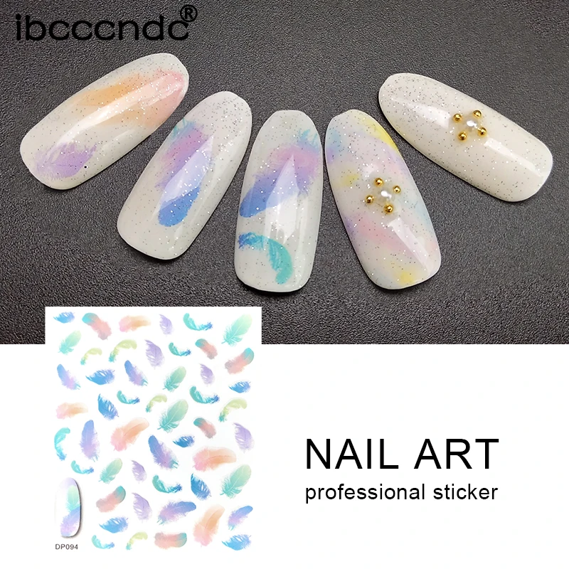 Красивый цветочный дизайн наклейки для ногтей Переводные картинки 3D украшения