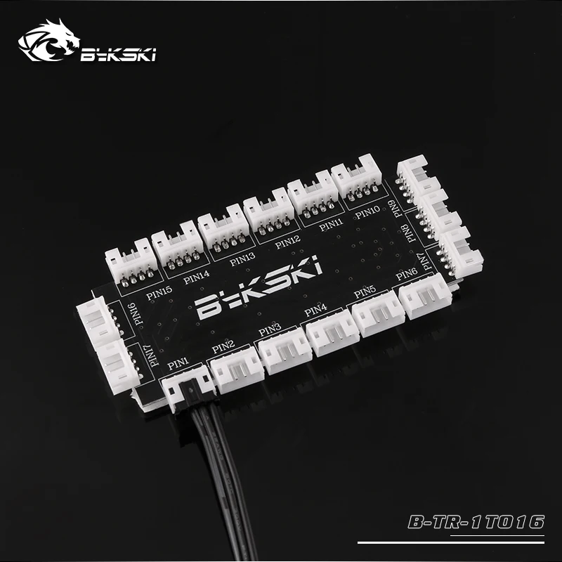 Bykski 5V 3PIN AURA материнская плата spliter 5v 3pin концентратор для bykski вентилятора световая