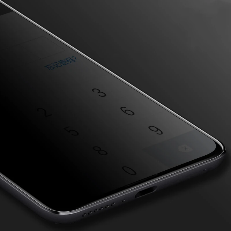 Конфиденциальность закаленное стекло для Meizu M3 M6 Note M6T анти-шпионская защита