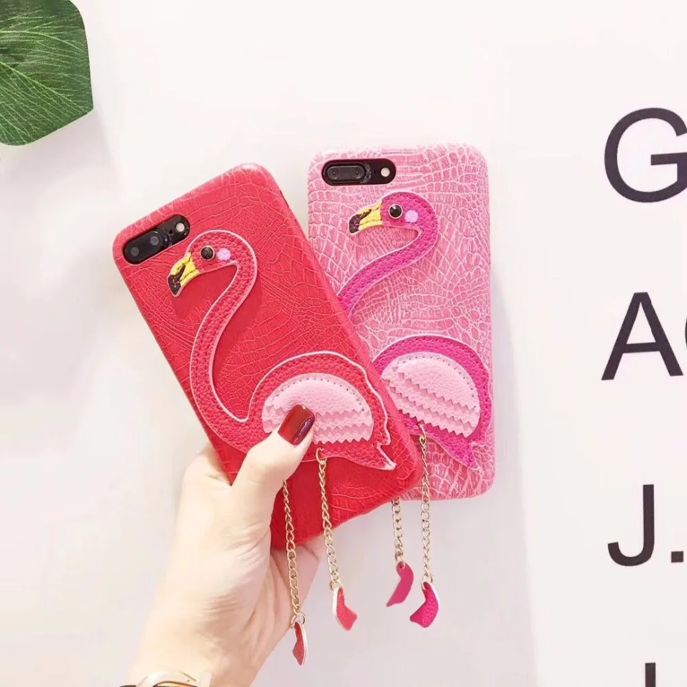 1 шт./лот Бесплатная доставка кортико Фламинго футляр для iPhone 6 P 7 X iphone 8 плюс |