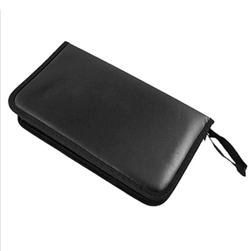 Новый 80 диск CD сумка высокого качества PU искусственная кожа Автомобильный VCD DVD
