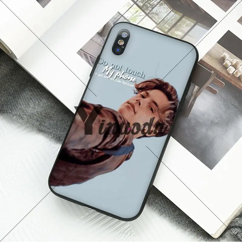 Yinuoda Американский ТВ ривердейл серия Cole Sprouse уникальный дизайн чехол для телефона
