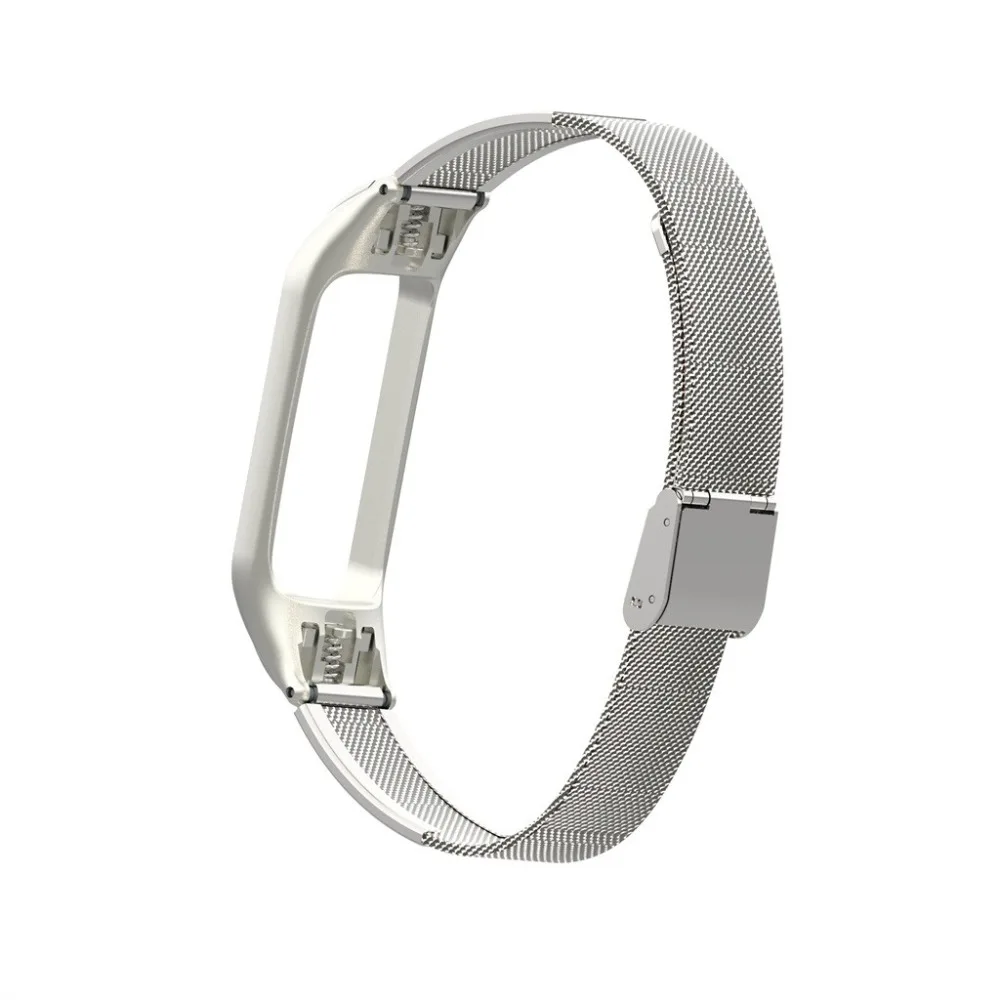 Роскошный ремешок на запястье для Xiaomi mi Band 3 xiomi xaomi mi band Band3 mi lanese Магнитный петля металлический браслет на запястье ремешки