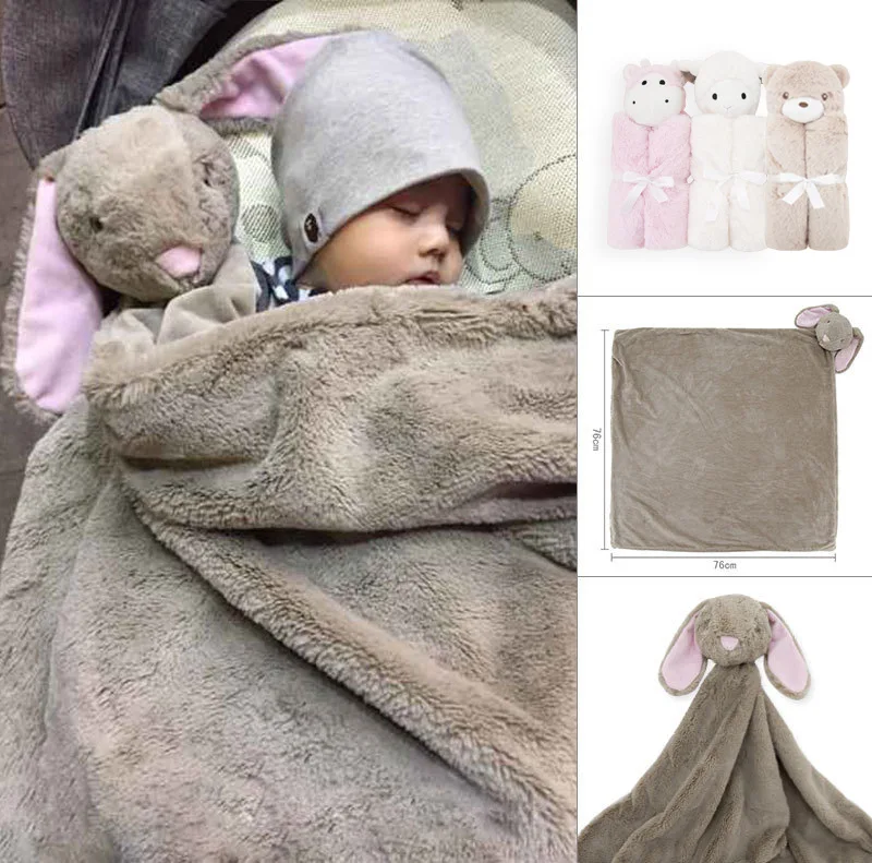 Животное Медведь Овец новорожденного спальный мешок коляска зима кровать