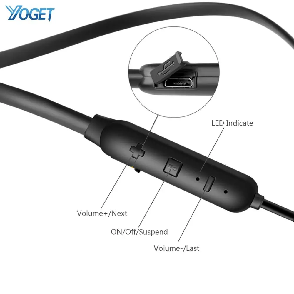 Беспроводное ожерелье с Bluetooth наушник для Смартфона наушники стерео