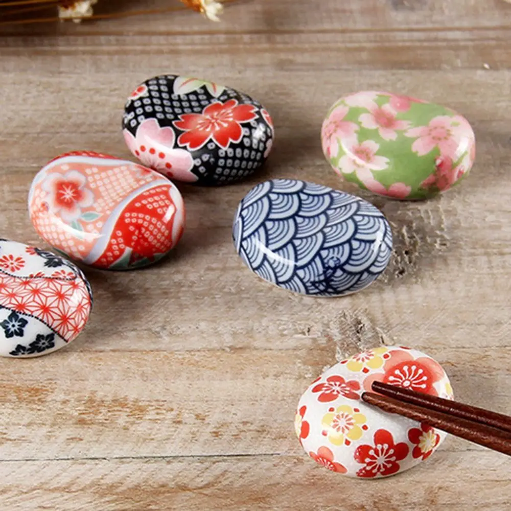 Милый Японский керамический декоративный держатель для палочек стойка